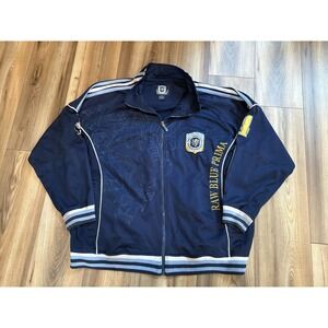 Raw Blue Men's Sz‎ 2XL Track Jacket Coat